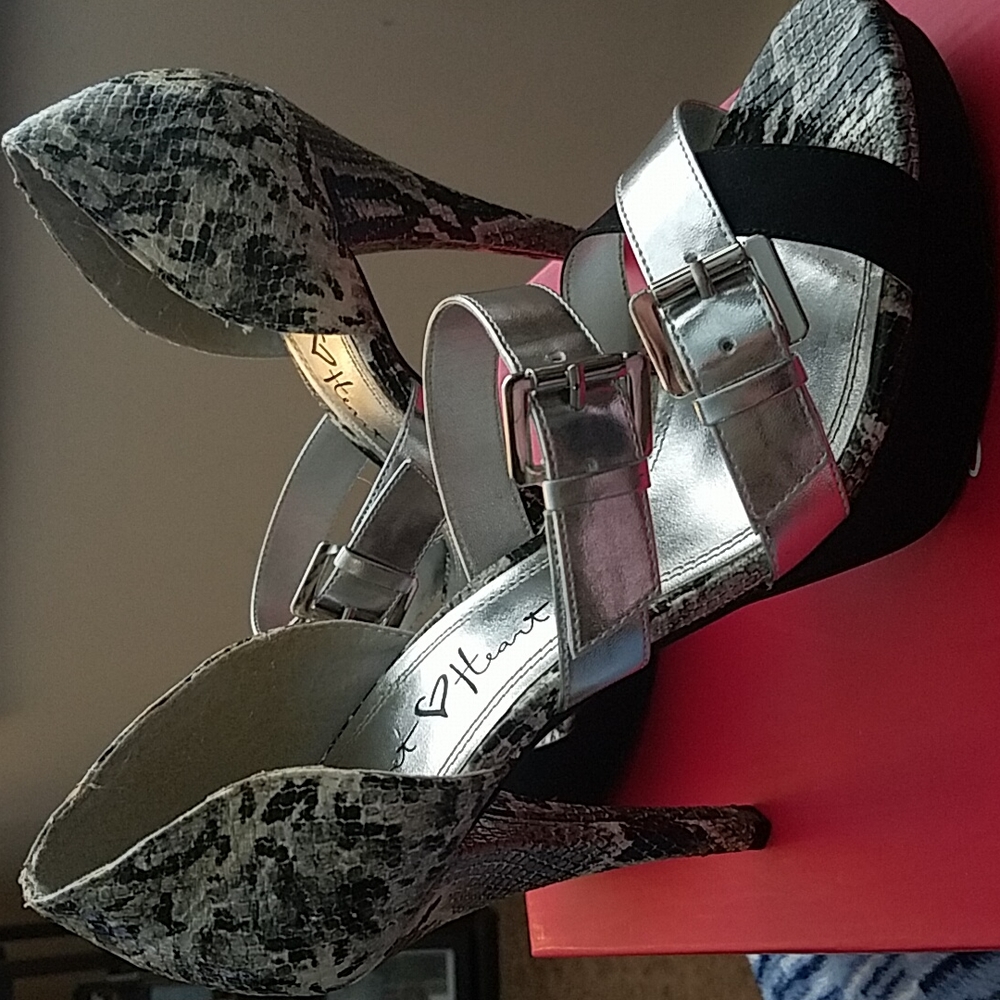 High heel shoes